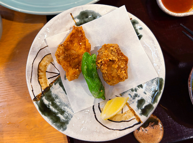 ふぐのから揚げ